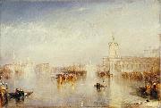 The Dogano, San Giorgio, Citella, from the Steps of the Europa Joseph Mallord William Turner